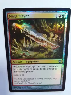 MTG Bling - Foil - Mage Slayer - Alara Reborn - Modern, Commander, Cube -B44 - Image 3