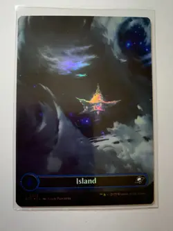 Island (0263) (Borderless Foil) - Edge of Eternities (EOE) - Image 1
