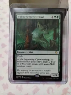 MTG Hollowhenge Overlord (36/199) Innistrad Crimson Vow Commander Mint - Image 1