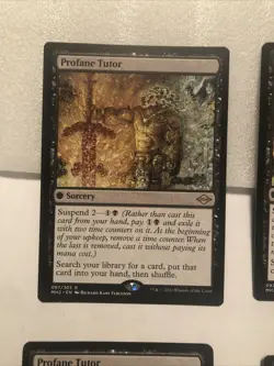 Profane Tutor a play SET - Image 2