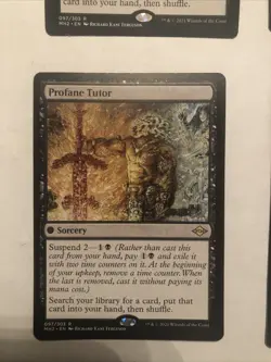 Profane Tutor a play SET - Image 4