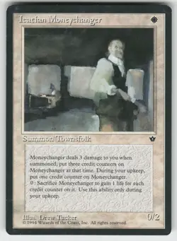 Icatian Moneychanger (Tucker) C Fallen Empires MTG - Image 1