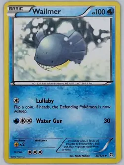 Wailmer 25/124 Pokemon - Black and White Dragons Exalted MP - Image 1