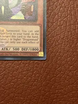 Yugioh Chamber Dragonmaid (Emblem) BLMM-EN062 Ultra Rare 1st Ed Near Mint - Image 4
