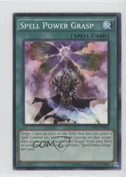 Spell Power Grasp YuGiOh casters' Command Structure Deck #SDSC-EN020 2009 0rq9 - Image 1