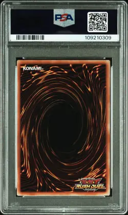2025 YU-GI-OH! JAPANESE OVER RUSH RARE #JP012 RED-EYES PLUTO DRAGON PSA 10 - Image 2