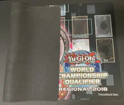 Yugioh Topologic Bomber Dragon WCQ 2018 Playmat Regional Promo Play Mat Used - Image 5
