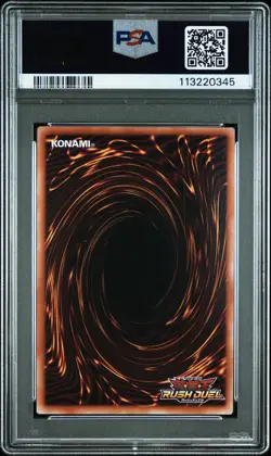 2025 YU-GI-OH! RUSH DUEL JPN RD/5TH1-5TH ANNIVERSARY PACK DARK CAVALRY PSA 10 - Image 2