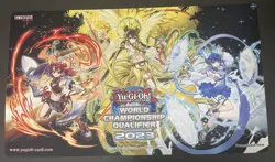 Yugioh Mikanko WCQ 2023 Playmat Official Konami Regional Promo Play Mat - Image 2