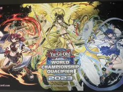 Yugioh Mikanko WCQ 2023 Playmat Official Konami Regional Promo Play Mat - Image 5