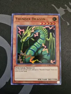 Thunder Dragon LCKC-EN067 Legendary Collection Kaiba Unlimited Ultra Rare NM - Image 1