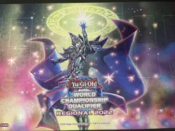 Yugioh Illusion of Chaos 2022 WCQ Playmat Regional Qualifier Official Konami - Image 5