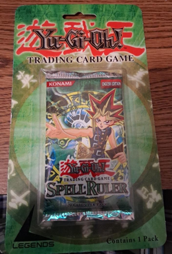 1996 Yu-Gi-Oh SPELL RULER Un-Limited Blister Pack Factory Sealed - Image 1