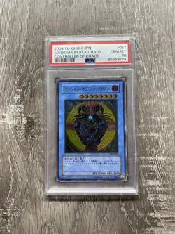 YuGiOh PSA 10 GEM MINT 306-057 Ultimate Rare Magician of Black Chaos Japanese - Image 1