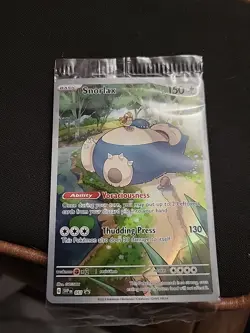 Pokemon TCG SV 151 ETB Snorlax Promo Card 051 Sealed Mint Condition - Image 3