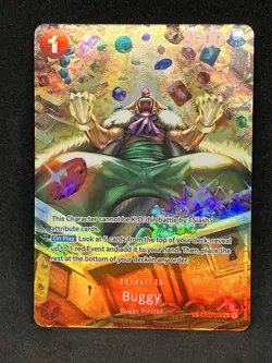 Buggy Pirates OP-06 SP OP03-008 One Piece Card Game Wings Of The Captain - Image 1