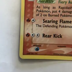 Pokemon Rapidash EX FireRed LeafGreen Holo Rare Card 13/112 - Image 5
