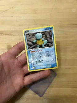 🔥 Ditto (as Squirtle) 64/113 EX Delta Species 2005 | LP Pokemon Card | WOTC Vin - Image 3