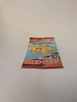 McDonald's Promo Pikachu 020/M-P and Random 1Pack Japanese Pokemon Card - Image 2