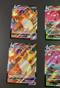 Big trip LOT of 6 cards! Charizard VMAX Blastoise VMAX and Venusaur VMAX all NM - Image 2