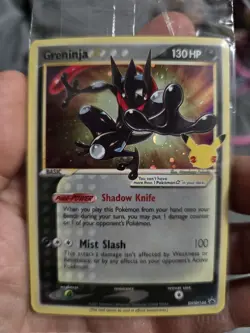 3x Greninja Gold Star SWSH144 SWSH: Sword & Shield Promo Cards Holo Celebrations - Image 3