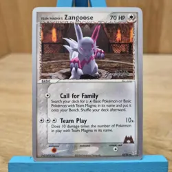 Team Magma's Zangoose Pokemon Card World Championship 2004 (Tsuguyoshi Yamato) - Image 1