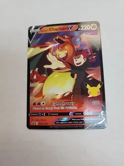Lances Charizard V SWSH133 NM Promo Rare Normal Sized Pokemon Card - Image 1