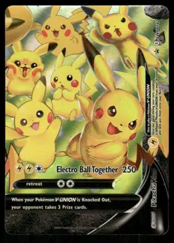#SWSH142 Pikachu V-Union SWSH: Sword & Shield Promo Cards - Image 1
