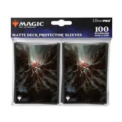 MTG Magic The Gathering Duskmourn Valgavoth Harrower of Souls Deck Sleeves 100ct - Image 2