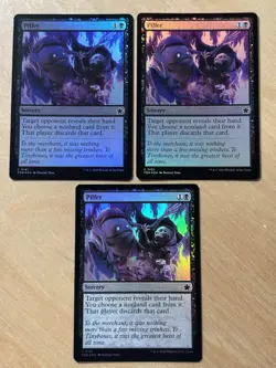 MTG Magic the Gathering 1x Pilfer Foil Foundations NM - Image 1