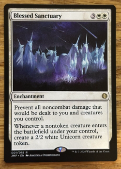MTG Jumpstart, Blessed Sanctuary - Image 1