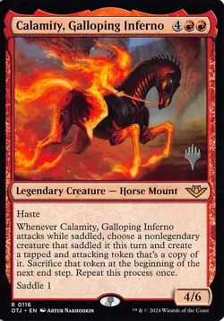 Promo Pack: Outlaws of Thunder Junction, Calamity Galloping Inferno p2-27327 - Image 1
