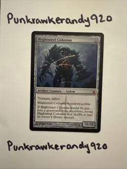 Blightsteel Colossus Mirrodin Besieged Regular - Image 1