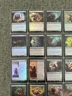 Bloomburrow 0163-0203 Foil Complete Set GREEN Innkeeper’s Talent Pack Fresh NM - Image 2