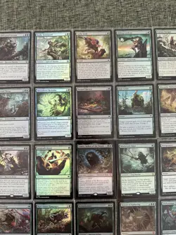 Bloomburrow 0163-0203 Foil Complete Set GREEN Innkeeper’s Talent Pack Fresh NM - Image 3