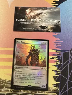 Sun Titan Foil - Artist Series: Jesper Ejsing - Secret Lair SLD - Image 1