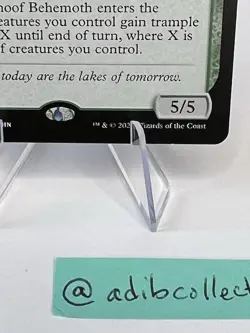 Craterhoof Behemoth #280 Mythic - MTG Commander Masters Card - PACK-TO-SLEEVE NM - Image 4