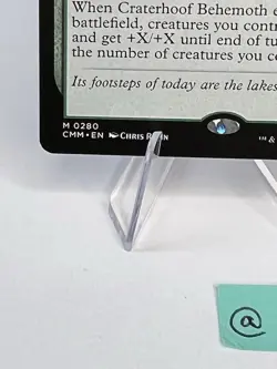 Craterhoof Behemoth #280 Mythic - MTG Commander Masters Card - PACK-TO-SLEEVE NM - Image 5