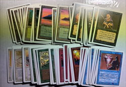 MTG Unlimited Common Set M/NM (87 of 90) cards w/ basic lands '95 Free Shipping - Image 1
