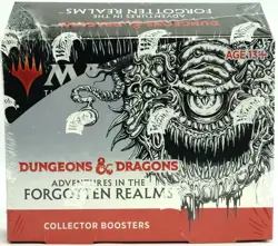 Adventures in the FORGOTTEN REALMS ~ COLLECTOR Booster Box sealed Mtg 12 packs - Image 1