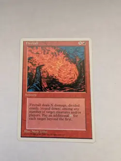 Fireball MTG Core Set 4th Edition Regular LP - Image 1
