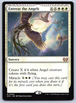 Entreat the Angels - Commander Duskmourn - Mythic - MTG - Magic - Near Mint - Image 1