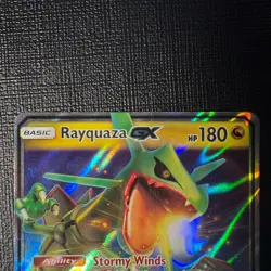 Rayquaza GX 109/168 Ultra Rare S&M Celestial Storm - Pokemon Card TCG - Image 3