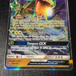 Rayquaza GX 109/168 Ultra Rare S&M Celestial Storm - Pokemon Card TCG - Image 4