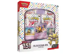 Pokemon TCG SV 151 Alakazam EX Collection Box (Sealed) - Image 1