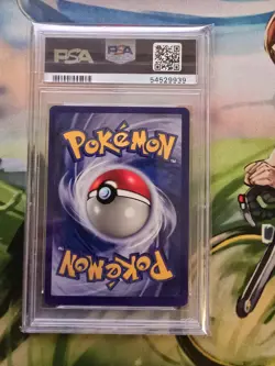 1999 POKEMON BASE SET 1ST EDITION SHADOWLESS #64 STARMIE PSA 8 - Image 2