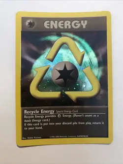 Recycle Energy - WOTC League Promo Pokemon - Holo Card - Image 1