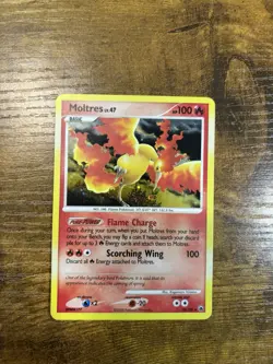 Moltres - 10/100 Holo Rare 2008 Majestic Dawn Pokemon Diamond & Pearl - NM - Image 1