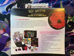 2022 Pokemon TCG Lost Origin POKEMON CENTER Elite Trainer Box Sealed - Image 3