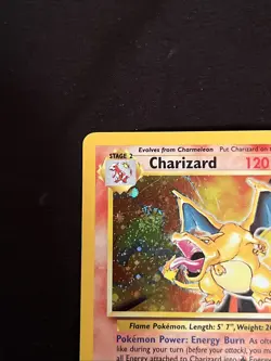 Pokemon TCG Charizard Base Set 2 4/130 Holo Unlimited Holo Rare-1999-2000 SWIRL - Image 3